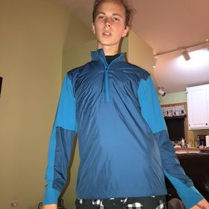 Blue nike windbreaker